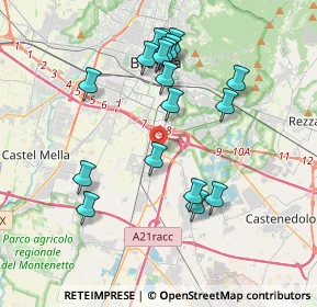 Mappa Via Caselle, 25010 San Zeno Naviglio BS, Italia (3.75833)