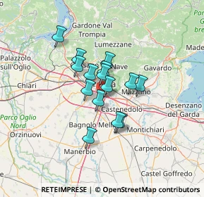 Mappa Via Caselle, 25010 San Zeno Naviglio BS, Italia (8.86467)