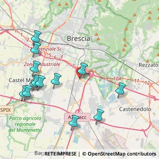 Mappa Via Caselle, 25010 San Zeno Naviglio BS, Italia (4.87308)