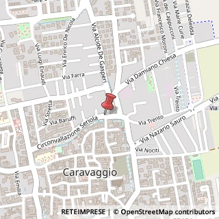 Mappa Via San Liberata, 1, 24043 Caravaggio, Bergamo (Lombardia)