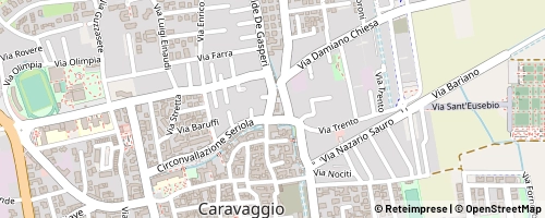 Mappa Caravaggio