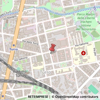 Mappa Via Adelaide Bono Cairoli, 22, 20127 Milano, Milano (Lombardia)