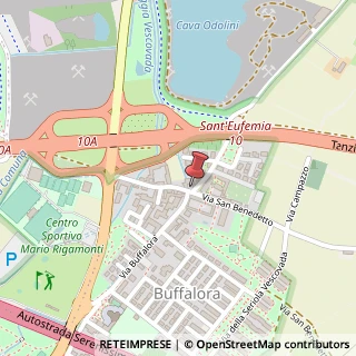 Mappa Via Buffalora, 76, 25129 Brescia, Brescia (Lombardia)