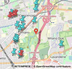 Mappa Viale Giuseppe Marotta, 20132 Milano MI, Italia (1.3115)