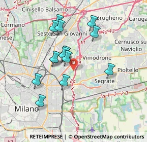Mappa Viale Giuseppe Marotta, 20132 Milano MI, Italia (3.17333)