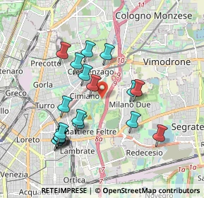 Mappa Viale Giuseppe Marotta, 20132 Milano MI, Italia (1.78444)