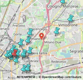 Mappa Viale Giuseppe Marotta, 20132 Milano MI, Italia (2.8485)