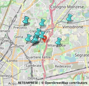 Mappa Viale Giuseppe Marotta, 20132 Milano MI, Italia (1.35917)