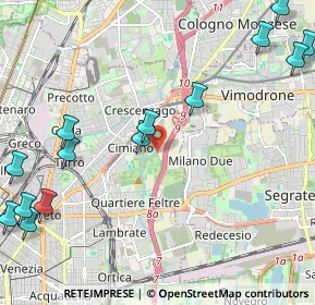 Mappa Viale Giuseppe Marotta, 20132 Milano MI, Italia (3.03733)