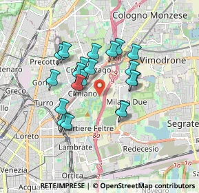 Mappa Viale Giuseppe Marotta, 20132 Milano MI, Italia (1.427)