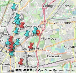 Mappa Viale Giuseppe Marotta, 20132 Milano MI, Italia (2.565)