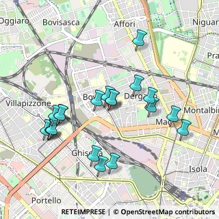 Mappa Via Acerenza, 20158 Milano MI, Italia (0.9545)