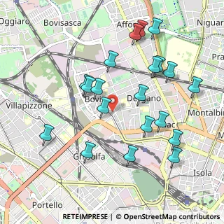 Mappa Via Acerenza, 20158 Milano MI, Italia (1.028)