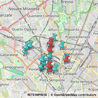 Mappa Via Acerenza, 20158 Milano MI, Italia (1.5145)