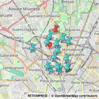 Mappa Via Acerenza, 20158 Milano MI, Italia (1.52313)