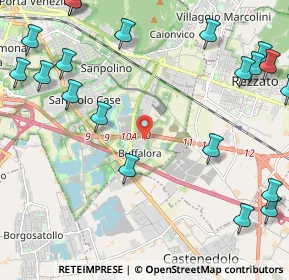 Mappa Via Buffalora, 25129 Brescia BS, Italia (3.0815)