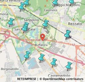 Mappa Via Buffalora, 25129 Brescia BS, Italia (2.64857)