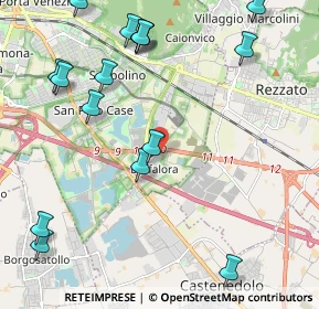 Mappa Via Buffalora, 25129 Brescia BS, Italia (2.7025)