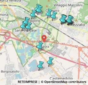 Mappa Via Buffalora, 25129 Brescia BS, Italia (2.2385)