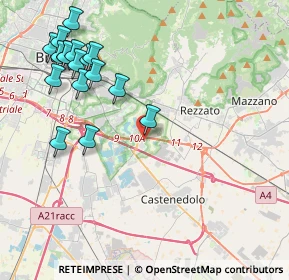 Mappa Via Buffalora, 25129 Brescia BS, Italia (4.81882)