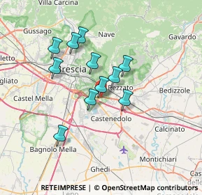 Mappa Via Buffalora, 25129 Brescia BS, Italia (5.61)