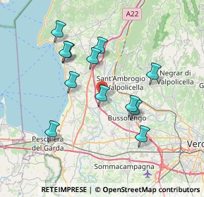 Mappa Via Brennero, 37010 Pastrengo VR, Italia (6.86333)