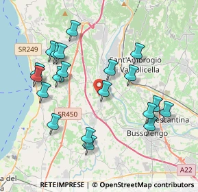 Mappa Via Brennero, 37010 Pastrengo VR, Italia (4.0165)