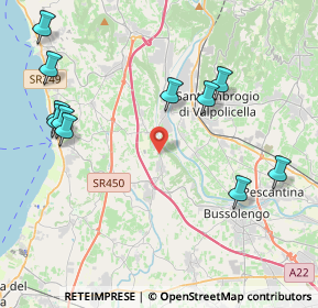 Mappa Via Brennero, 37010 Pastrengo VR, Italia (4.87636)