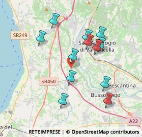 Mappa Via Brennero, 37010 Pastrengo VR, Italia (3.535)