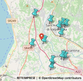 Mappa Via Brennero, 37010 Pastrengo VR, Italia (4.0475)