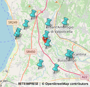 Mappa Via Brennero, 37010 Pastrengo VR, Italia (3.93417)