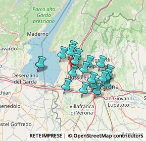 Mappa Via Brennero, 37010 Pastrengo VR, Italia (9.7875)