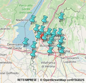 Mappa Via Brennero, 37010 Pastrengo VR, Italia (9.95474)