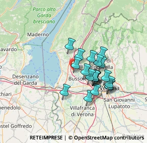 Mappa Via Brennero, 37010 Pastrengo VR, Italia (10.589)