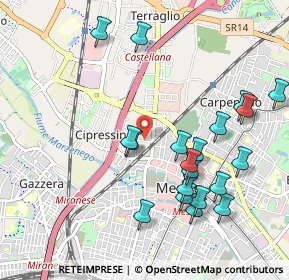 Mappa 30174 Mestre VE, Italia (1.07)