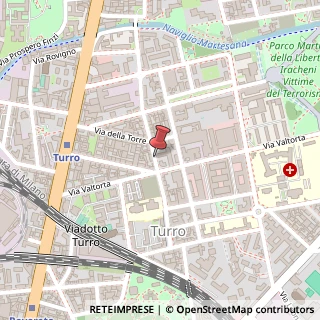 Mappa Via Gerolamo Rovetta,  19, 20127 Milano, Milano (Lombardia)