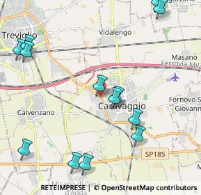 Mappa SP ex Strada Statale, 24043 Caravaggio BG, Italia (2.56538)
