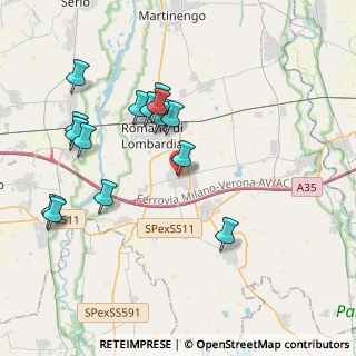 Mappa 24050 Covo BG, Italia (3.93125)