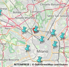 Mappa Via Giovanni Arrivabene, 20158 Milano MI, Italia (5.06091)