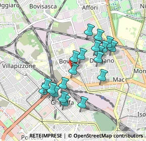 Mappa Via Giovanni Arrivabene, 20158 Milano MI, Italia (0.802)