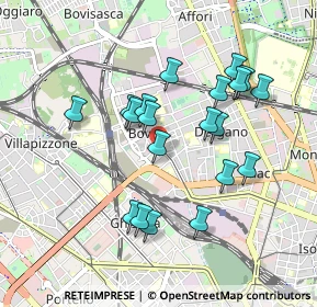 Mappa Via Giovanni Arrivabene, 20158 Milano MI, Italia (0.847)