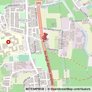 Mappa Via Monte Tomba, 2/B, 37142 Verona, Verona (Veneto)
