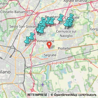 Mappa Piazza Sant'Ambrogio, 20090 Segrate MI, Italia (4.02)