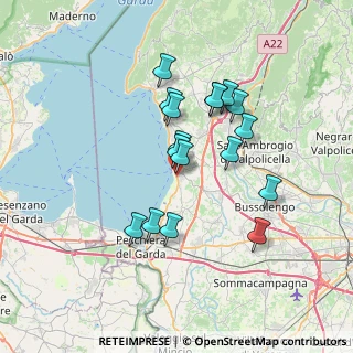 Mappa Via Sentieri, 37017 Lazise VR, Italia (6.02176)