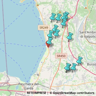Mappa Via Sentieri, 37017 Lazise VR, Italia (4.13071)