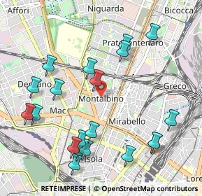 Mappa Via Luigi Biraghi, 20159 Milano MI, Italia (1.164)