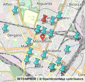 Mappa Via Luigi Biraghi, 20159 Milano MI, Italia (1.08)