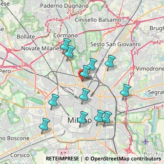 Mappa Via Luigi Biraghi, 20159 Milano MI, Italia (3.61417)