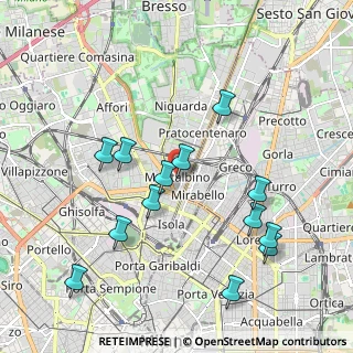 Mappa Via Luigi Biraghi, 20159 Milano MI, Italia (2.06846)