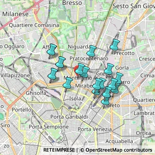 Mappa Via Luigi Biraghi, 20159 Milano MI, Italia (1.5245)